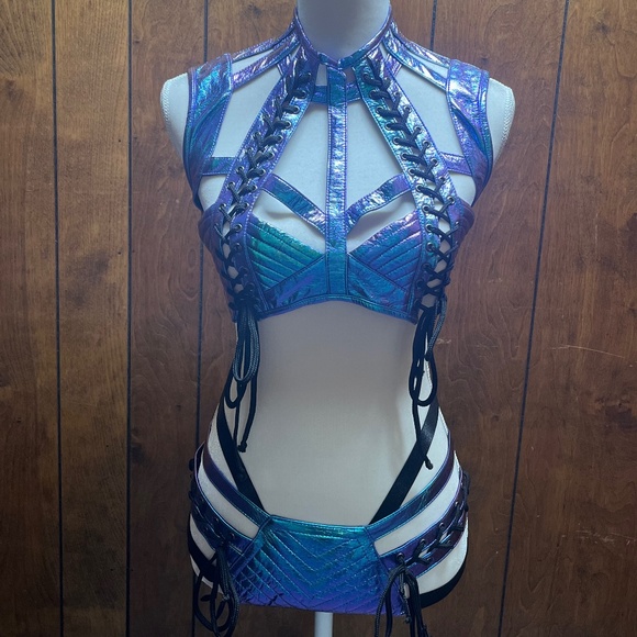 Dolls Kill lace up set - Picture 1 of 1